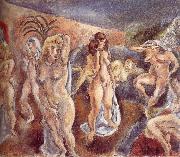 Jules Pascin Nude oil on canvas